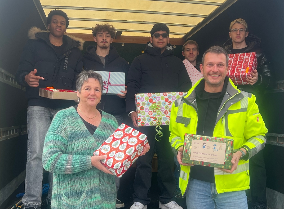 Nikolauskonvoi an der DZRS