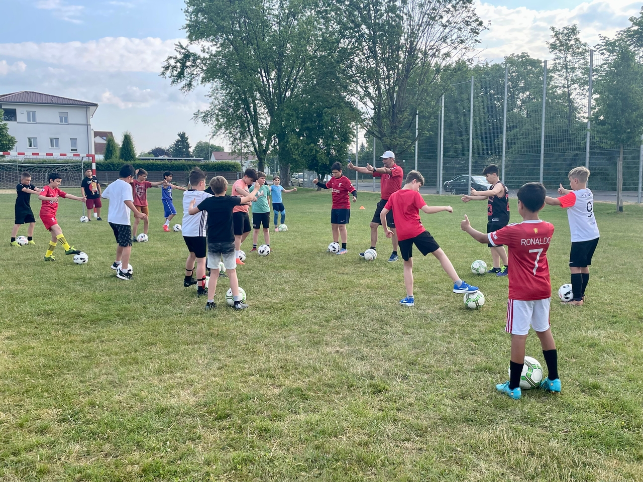 Kinderfußballtag 2023 an der DZRS