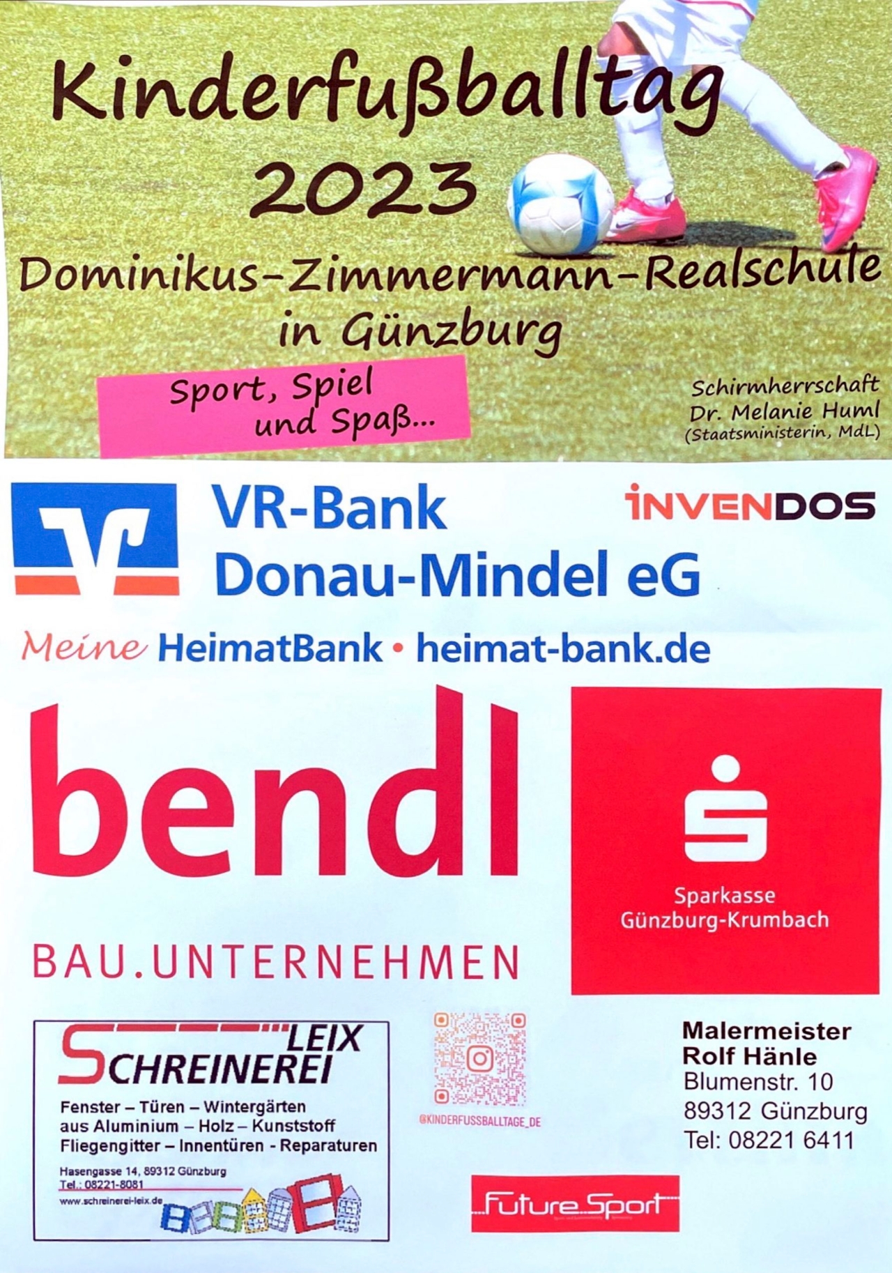 Kinderfußballtag 2023 an der DZRS