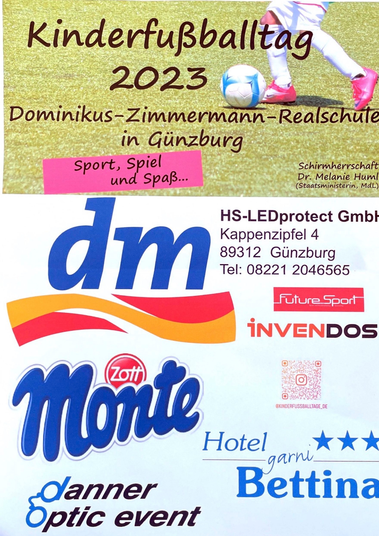 Kinderfußballtag 2023 an der DZRS