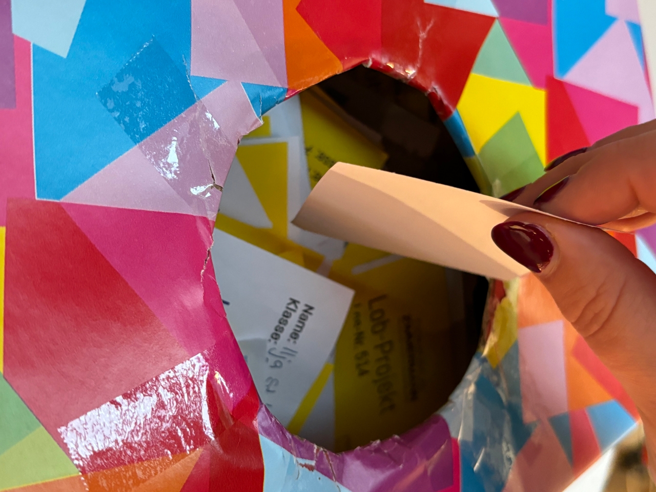 Auszeichnung und Auslosung