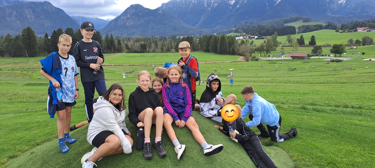 Sportcamp der 6a in Inzell