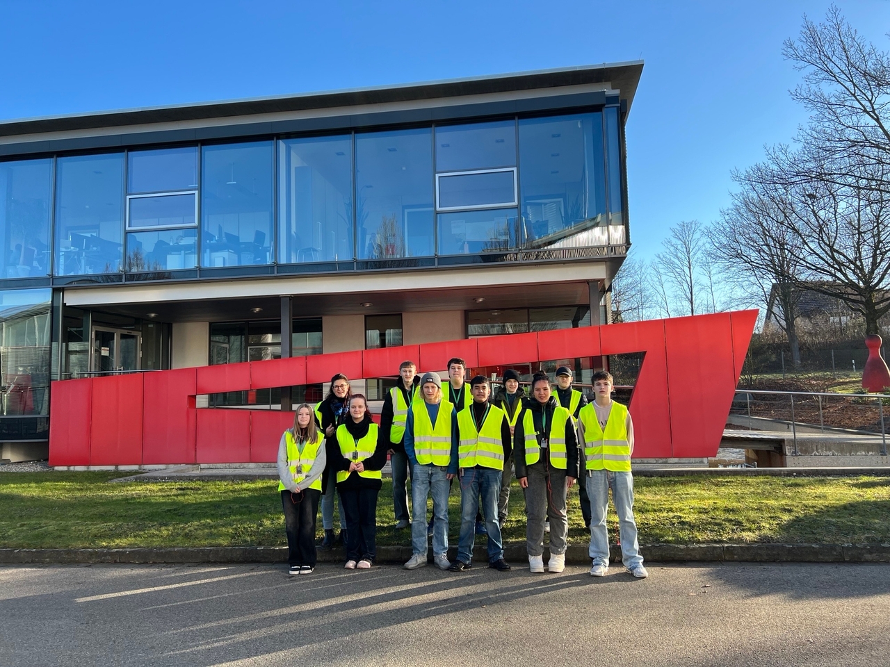 Betriebsbesichtigung der Werken-Gruppe bei Firma Ludo Fact