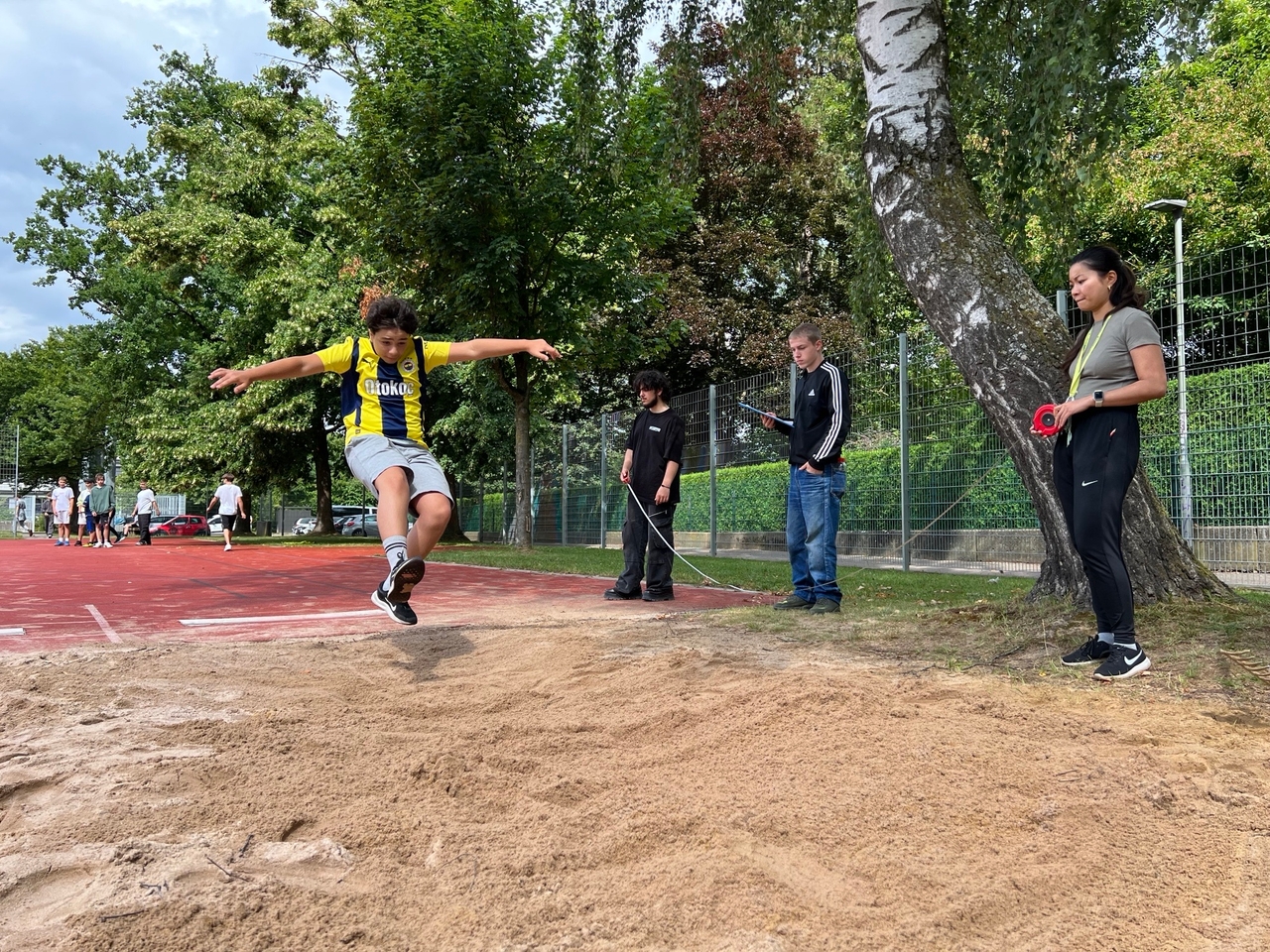 Springen, Laufen, Werfen