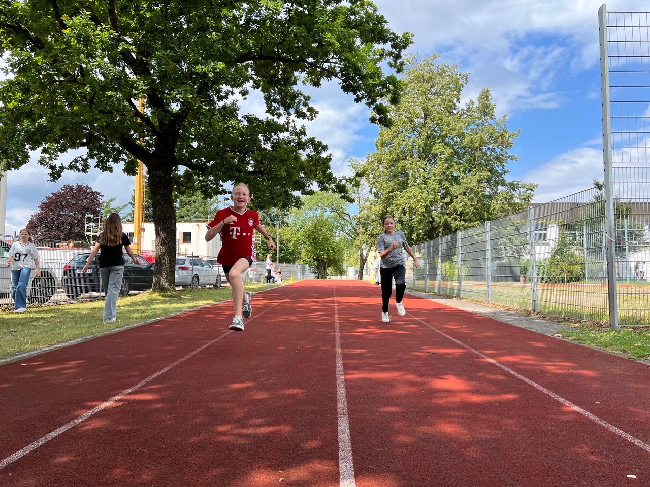 Springen, Laufen, Werfen