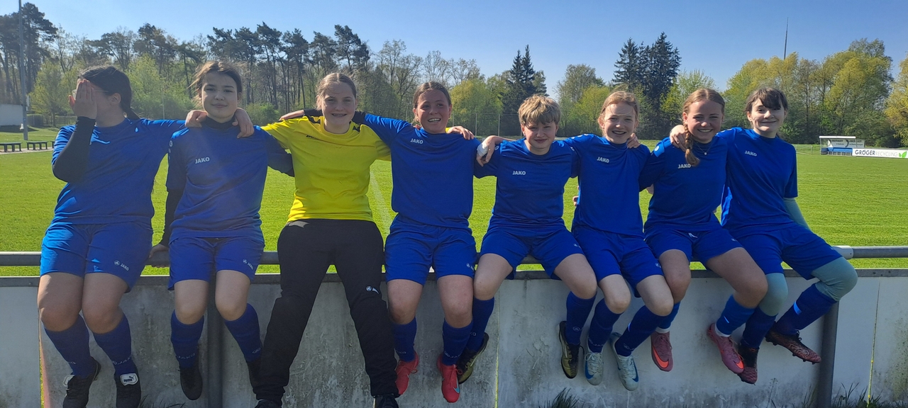 1. Platz für unsere Mädels